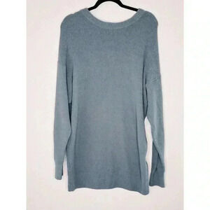 Wilfred Free Womens Soft Oversized Sweater/Sweater Dress Gray Size M